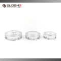 Round shape plastic compact packaging